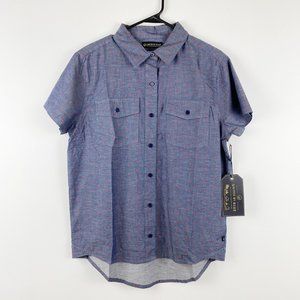 United By Blue Button Down Shirt Buffalo Print M